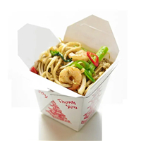 takeaway paper box from DisposablesInc.com. The best import service in China. Import your disposable items and products from us.